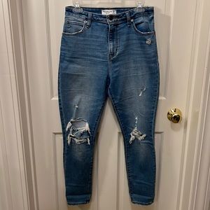 Abercrombie and Fitch Super Skinny High Rise Jeans